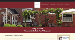 Desktop Screenshot of koenigs-gasthof.de